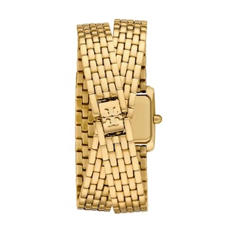 Tory Burch Mini Eleanor 17mm X 19mm Ladies Watch Ivory
