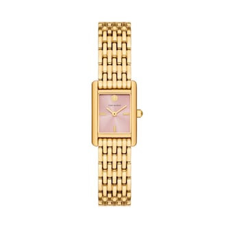 Tory Burch Eleanor 19mm X 28mm Ladies Watch Pink