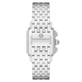 Michele Deco Diamond Stainless Steel Ladies Watch