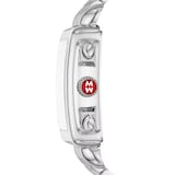 Michele Deco Diamond Stainless Steel Ladies Watch