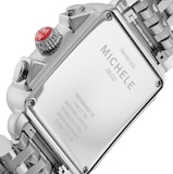 Michele Deco Diamond Stainless Steel Ladies Watch