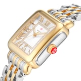 Michele Deco Madison Two-Tone 18K Gold-Plated Diamond Dial Ladies Watch