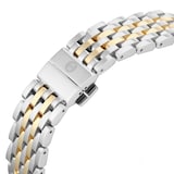 Michele Deco Madison Two-Tone 18K Gold-Plated Diamond Dial Ladies Watch