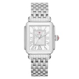 Michele Deco Madison Stainless Steel Diamond Dial Ladies Watch