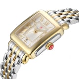 Michele Deco Madison Mid Two-Tone 18K Gold-Plated Diamond Dial Ladies Watch
