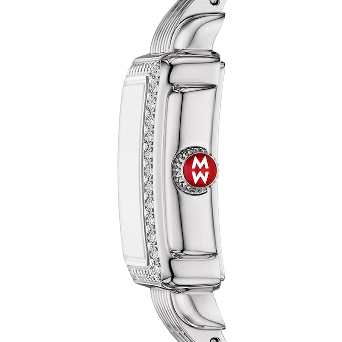 Michele Deco Madison Mini Diamond Stainless Steel Ladies Watch