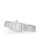 Michele Deco Madison Mini Diamond Stainless Steel Ladies Watch