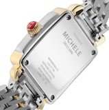 Michele Deco Madison Mini Diamond Two-Tone 18K Gold-Plated Watch