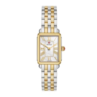Michele Deco Park Two-Tone 18K Gold-Plated Watch
