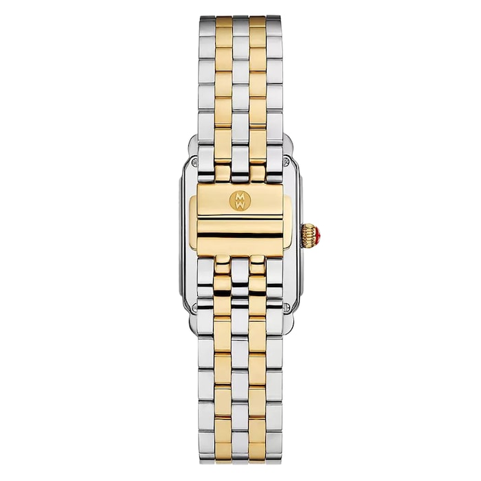 Michele Deco Park Two-Tone 18K Gold-Plated Watch
