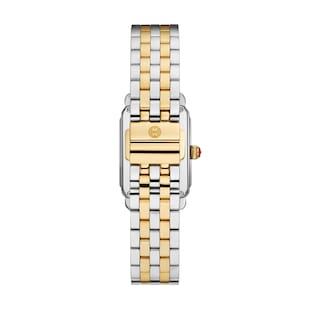 Michele Deco Park Two-Tone 18K Gold-Plated Watch
