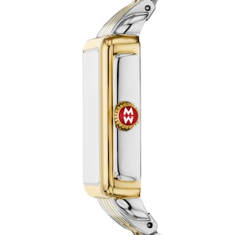 Michele Deco Park Two-Tone 18K Gold-Plated Watch