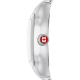 Michele Meggie Stainless Steel Diamond Dial Watch