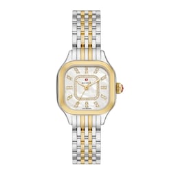 18700013 - Meggie Two-Tone 18K Gold-Plated Diamond Dial Watch