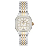 Michele Meggie Two-Tone 18K Gold-Plated Diamond Watch