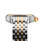 Michele Meggie Two-Tone 18K Gold-Plated Diamond Watch