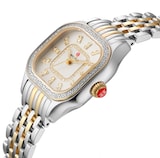 Michele Meggie Two-Tone 18K Gold-Plated Diamond Watch