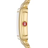 Michele Deco Madison Mid 18K Gold-Plated Diamond Dial Watch