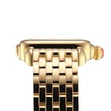 Michele Deco Madison Mid 18K Gold-Plated Diamond Dial Watch