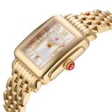 Michele Deco Madison Mid 18K Gold-Plated Diamond Dial Watch
