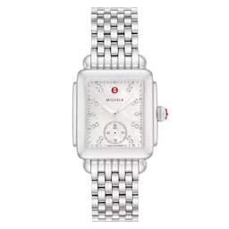18700019 - Deco Mid Stainless Diamond Dial Watch