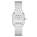 Michele Deco Mid Stainless Diamond Dial Watch
