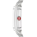 Michele Deco Mid Stainless Diamond Dial Watch