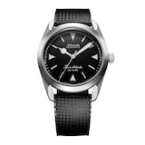Nivada Grenchen Super Antartic 38mm Mens Watch Black