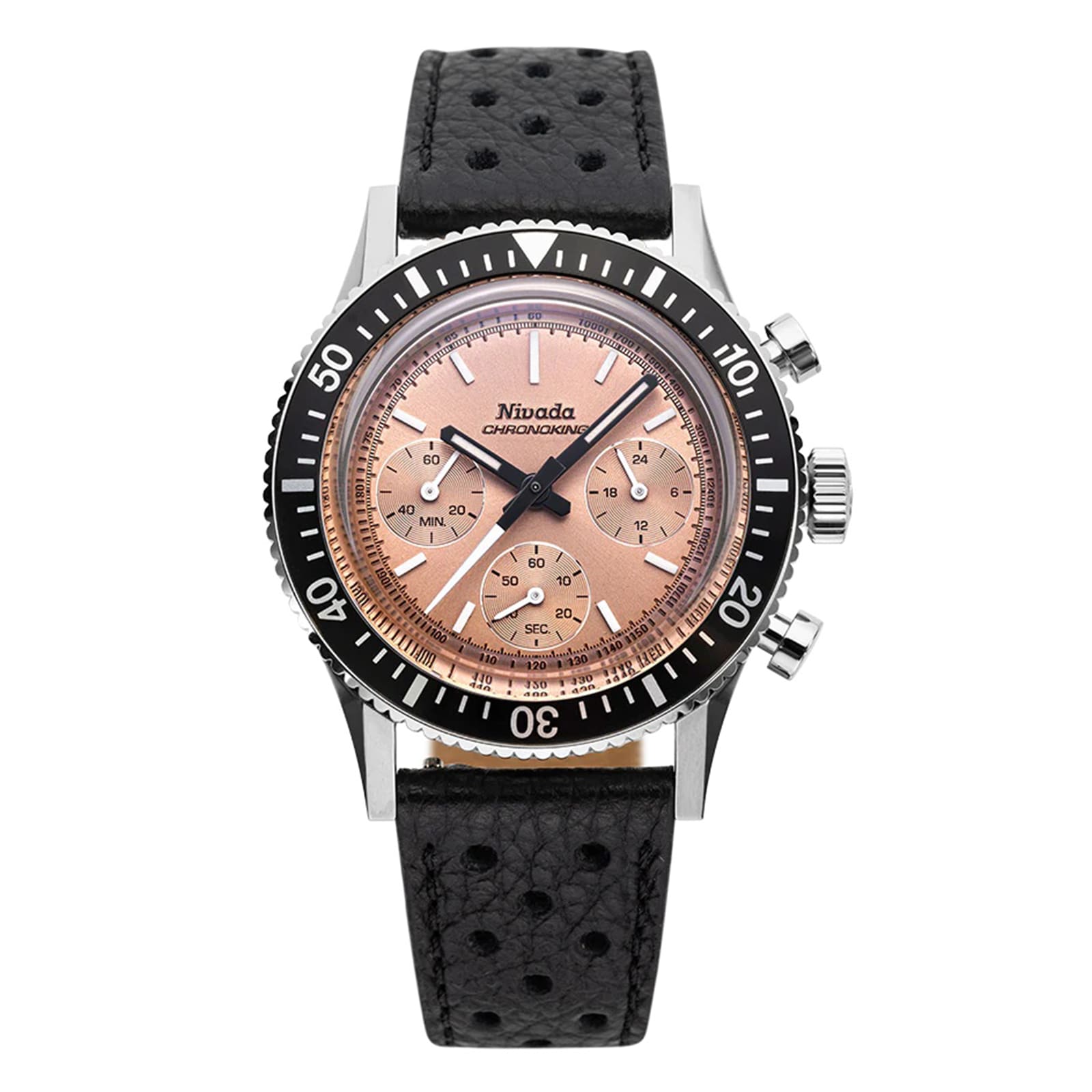 Chronoking 38mm Salmon Dial Mens Watch