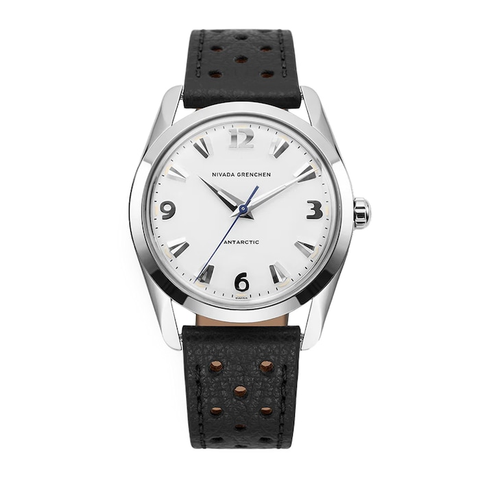 Nivada Grenchen Antarctic 35mm Mens Watch White