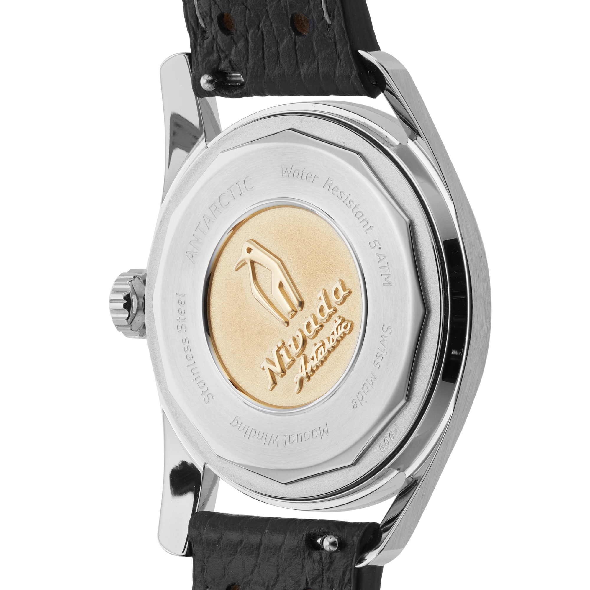Nivada Grenchen Antarctic 35mm Mens Watch White Nivada Grenchen Antarctic 35mm Mens Watch White