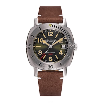 Nivada Grenchen Depthmaster 39mm Mens Watch Green