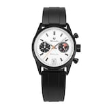 Nivada Grenchen Datomaster 36mm Limited Edition Mens Watch White