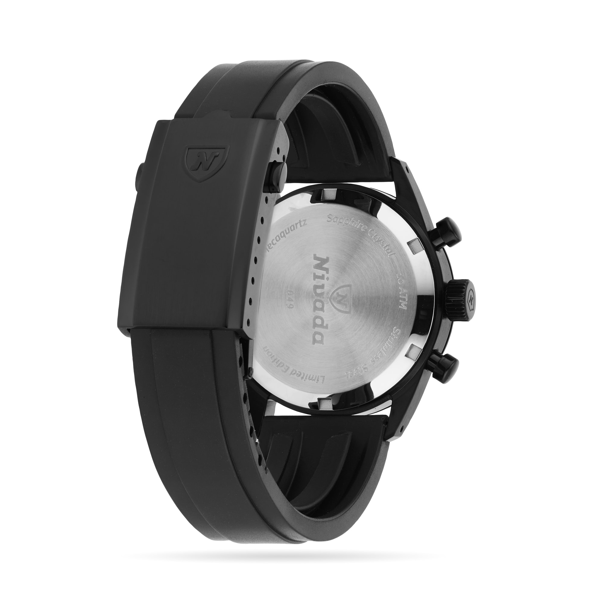 Nivada Grenchen Datomaster 36mm Limited Edition Mens Watch White Nivada Grenchen Datomaster 36mm Limited Edition Mens Watch White