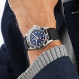 Nivada Grenchen Aquamar Automatic 38mm Mens Watch Blue