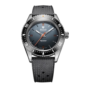 Nivada Grenchen Aquamar Automatic 38mm Mens Watch Grey