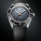 Nivada Grenchen Aquamar Automatic 38mm Mens Watch Grey