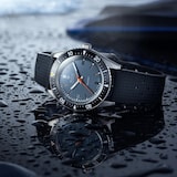 Nivada Grenchen Aquamar Automatic 38mm Mens Watch Grey