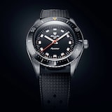 Nivada Grenchen Aquamar Automatic 38mm Mens Watch Black
