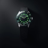 Nivada Grenchen Aquamar Automatic 38mm Mens Watch Black