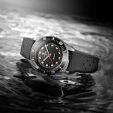 Nivada Grenchen Aquamar Automatic 38mm Mens Watch Black