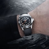 Nivada Grenchen Aquamar Automatic 38mm Mens Watch Black