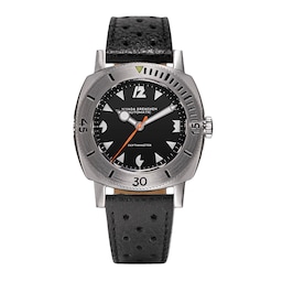 18730031 - Depthmaster White Pacman 39mm Mens Watch Black