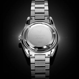 Nivada Grenchen Antarctic Spider Salmon 38mm Mens Watch