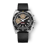 Nivada Grenchen Chronograph Yellow Automatic 38mm Mens Watch Black