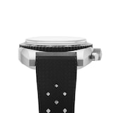 Nivada Grenchen Chronograph Yellow Automatic 38mm Mens Watch Black