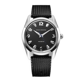 Nivada Grenchen Antartic 35mm Mens Watch Black