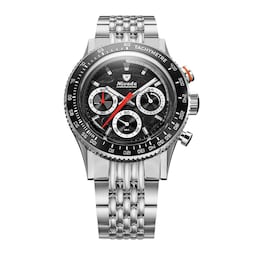 18730058 - Chronoking Mecaquartz Racing 38mm Mens Watch Black