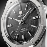 Nivada Grenchen F77 MK2 38mm Mens Watch Grey