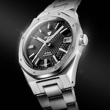 Nivada Grenchen F77 MK2 38mm Mens Watch Black
